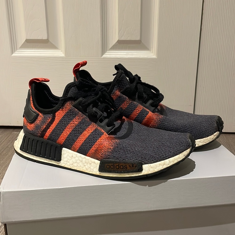 Adidas NMD R1 Boost Black Orange